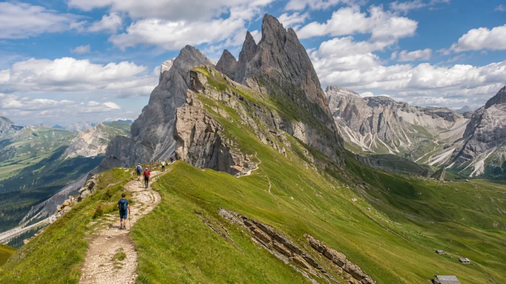 dolomites hiking