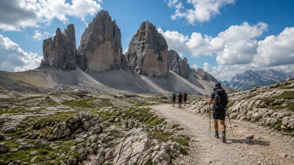 dolomites hiking