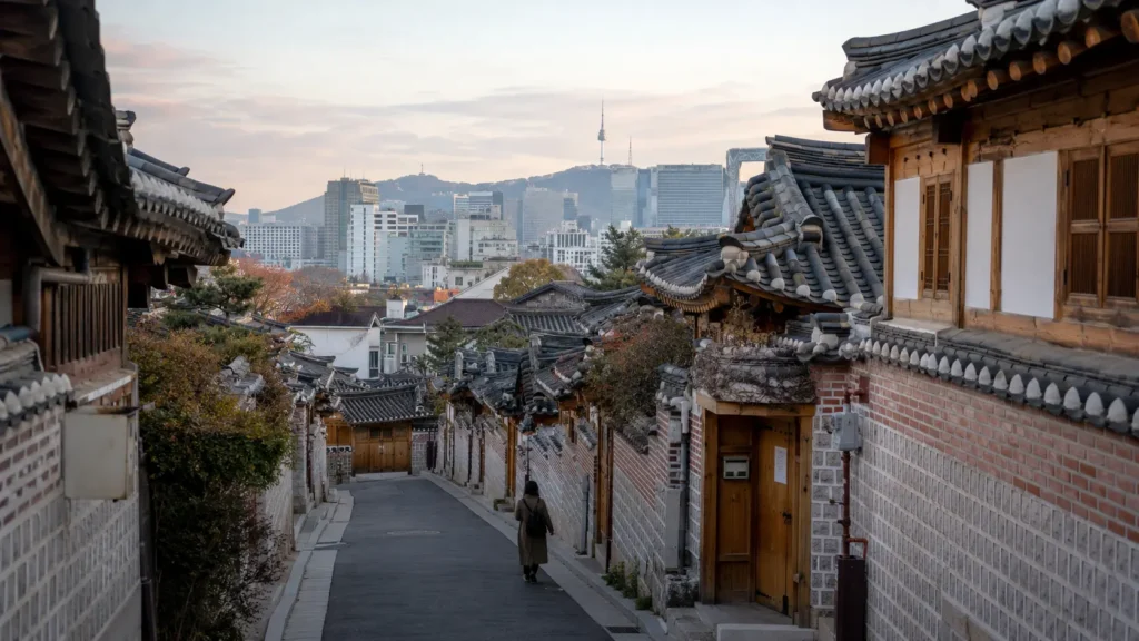 Bukchon Hanok Village in Seoul