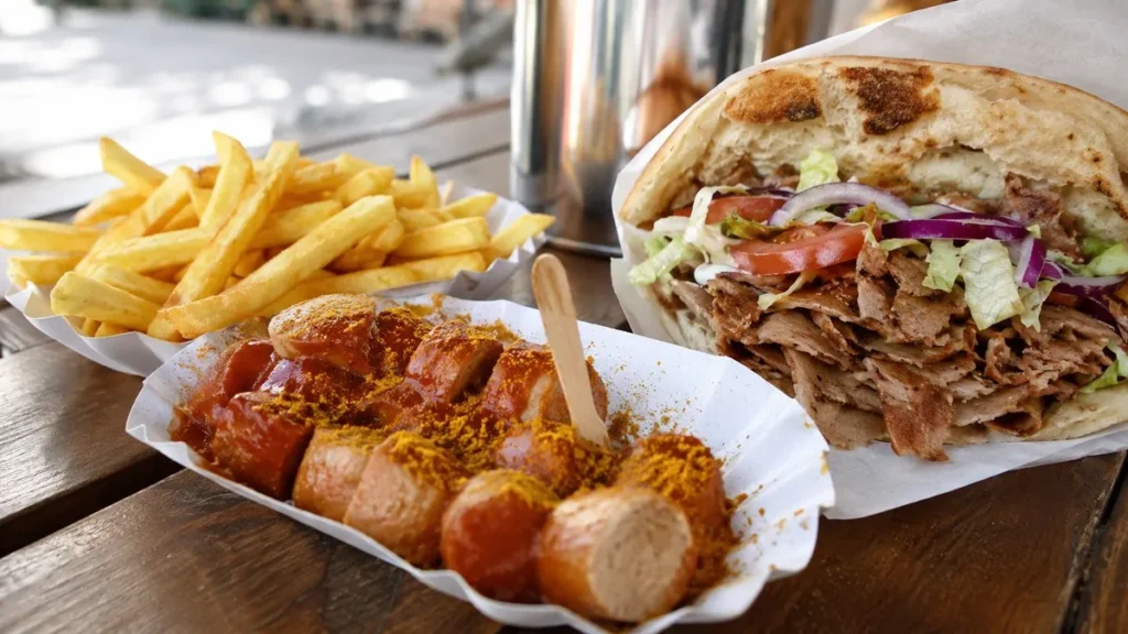 Currywurst and Berlin Döner