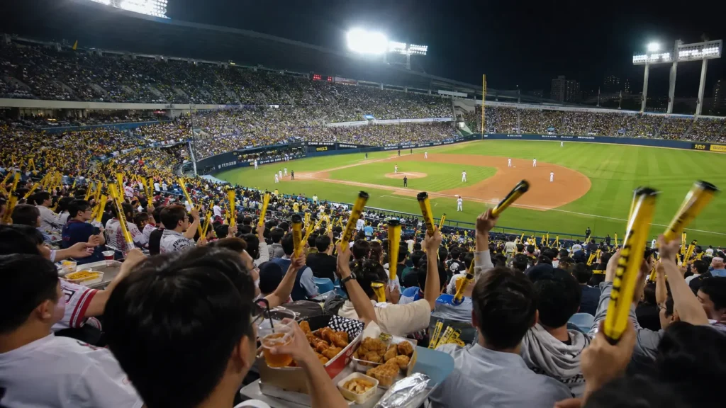 Korean baseball game