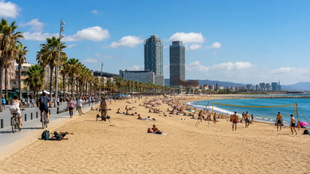 barcelona beaches