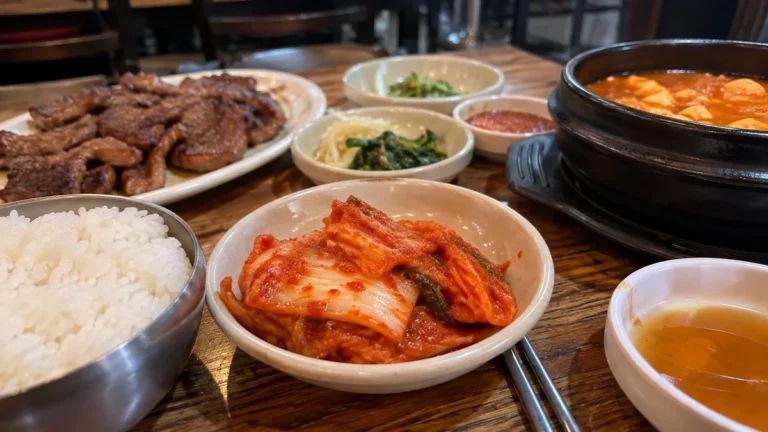 korean national food kimchi