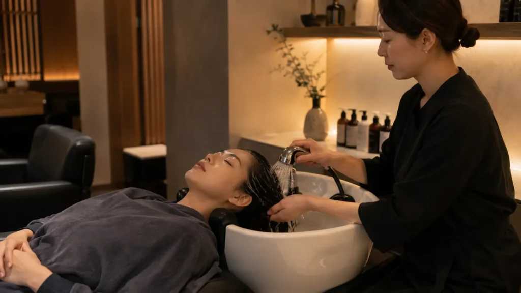 modern Seoul beauty salon