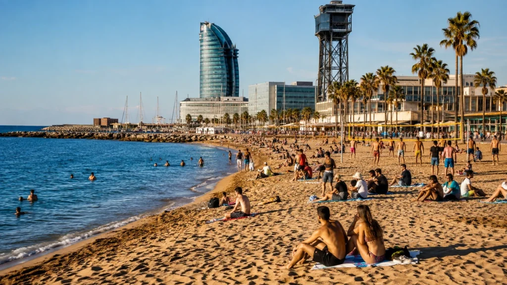 barcelona beaches