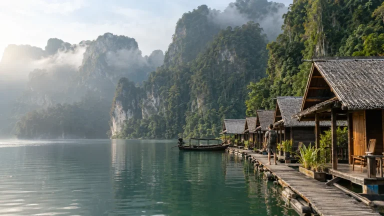 Khao Sok Floating Bungalows